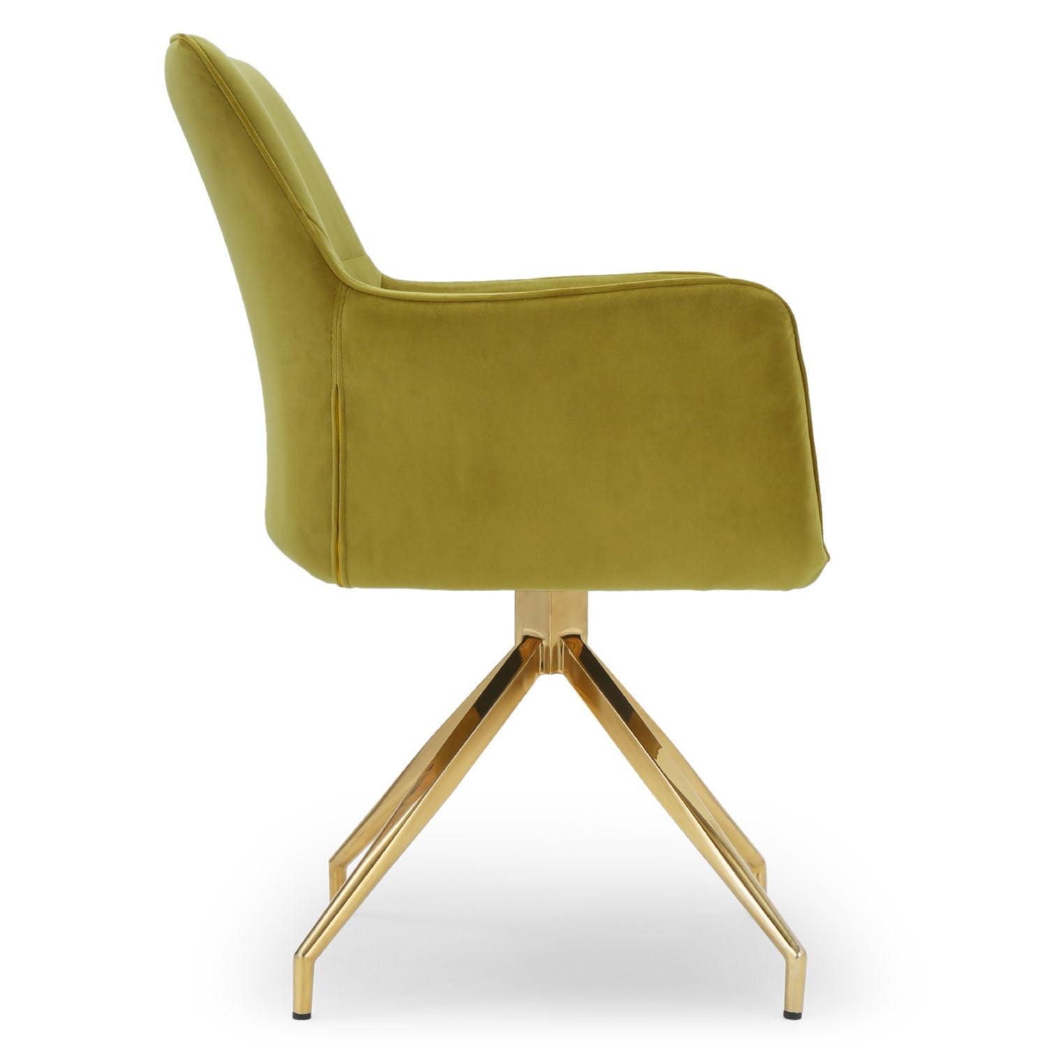 Elegant design swivel barrel chair (1)