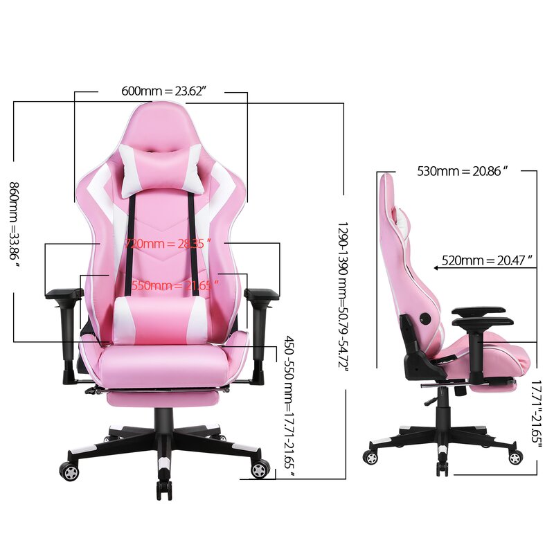 Gaming Chair Recliner With Bluetooth Speakers (6)