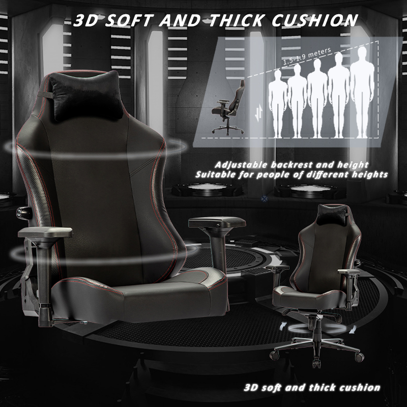 Gaming Recliner Chair Pu Leather High Back (3)