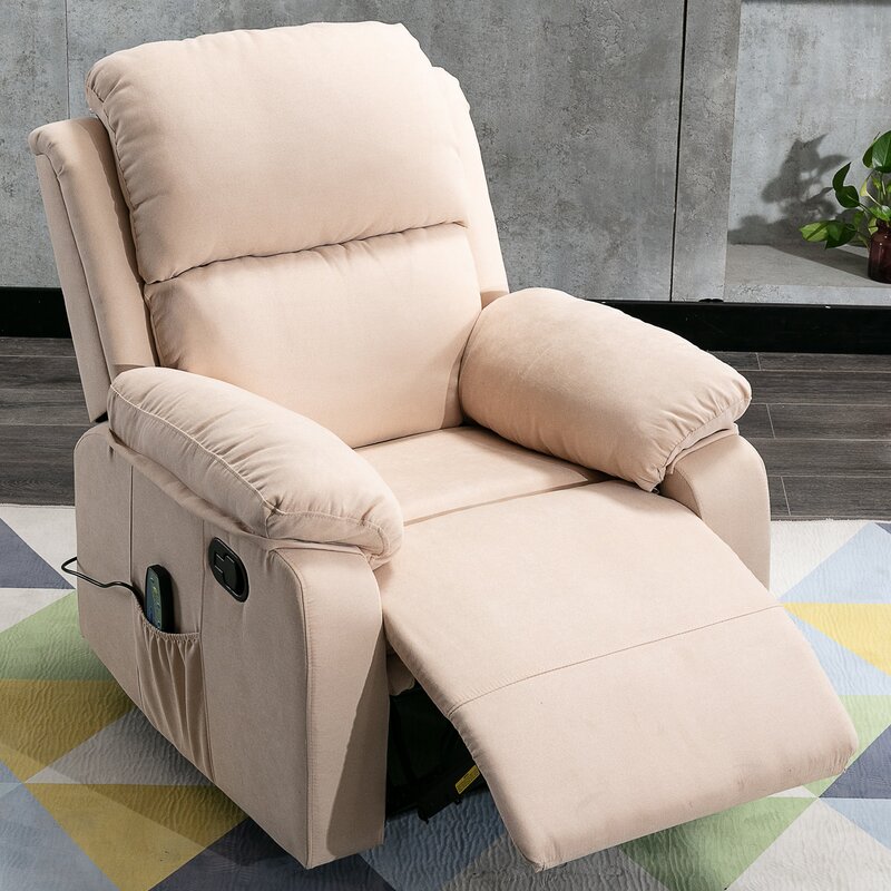 Manual Standard Recliner with Massager (5)