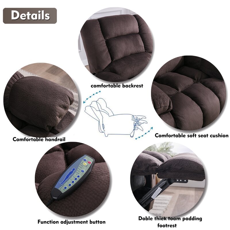 Reclining Heated Massage Chair (6)