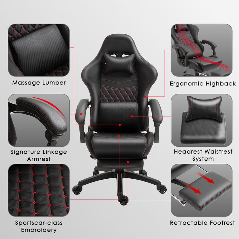 Vintage+Style+E-Sports+Gamer+Chairs+PC+&+Racing-(3)