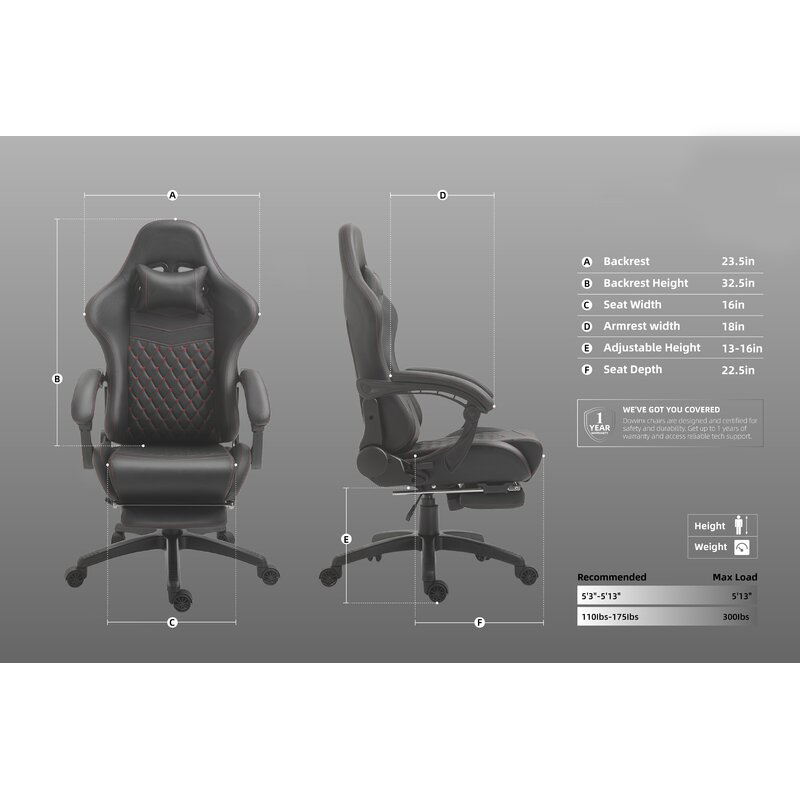 Vintage+Style+E-Sports+Gamer+Chairs+PC+&+Racing-(5)