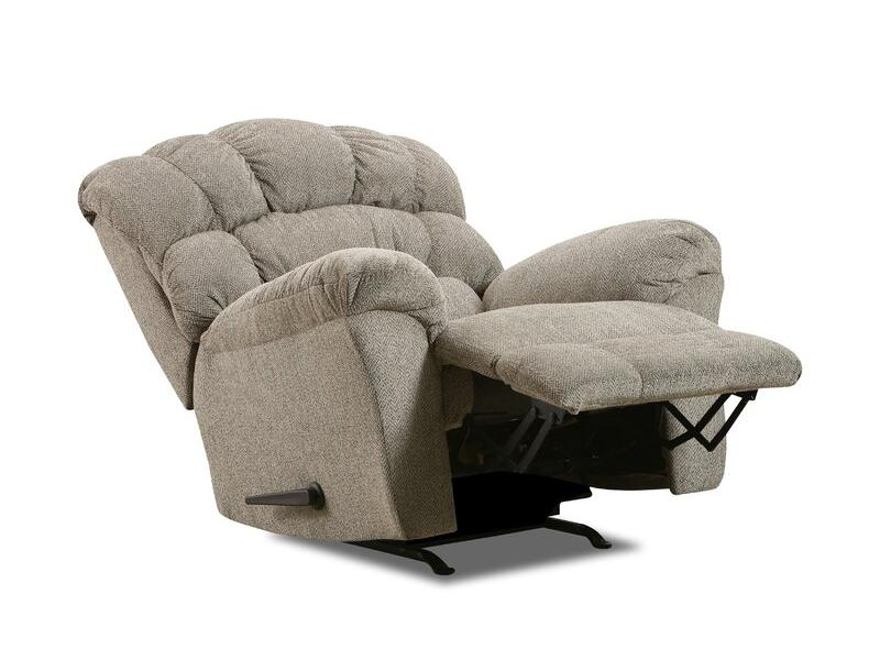 Wide Manual Standard Recliner with Massager