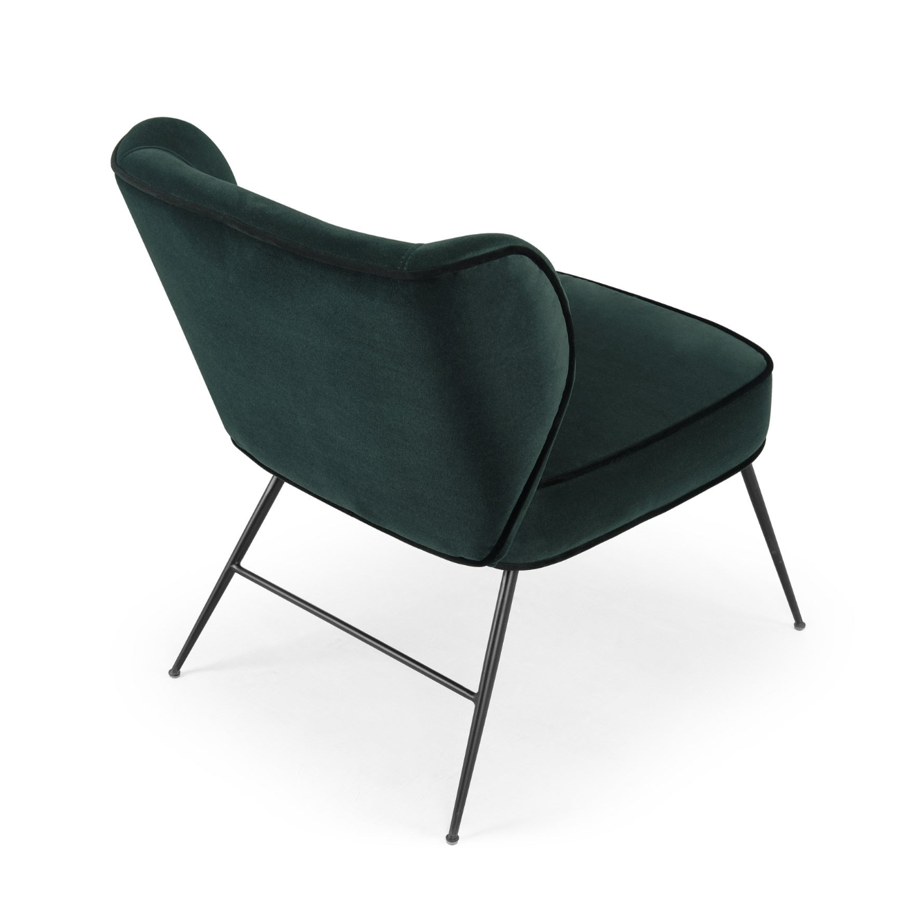 modern green velvet chair (2)
